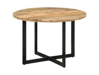 VidaXL Eettafel 110x75 cm Massief Mangohout - 30% Korting!