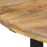 VidaXL Eettafel 110x75 cm Massief Mangohout - 30% Korting!