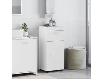vidaXL Badkamer Kast TULUM Wit 37x31.5x82cm | 35% Korting!