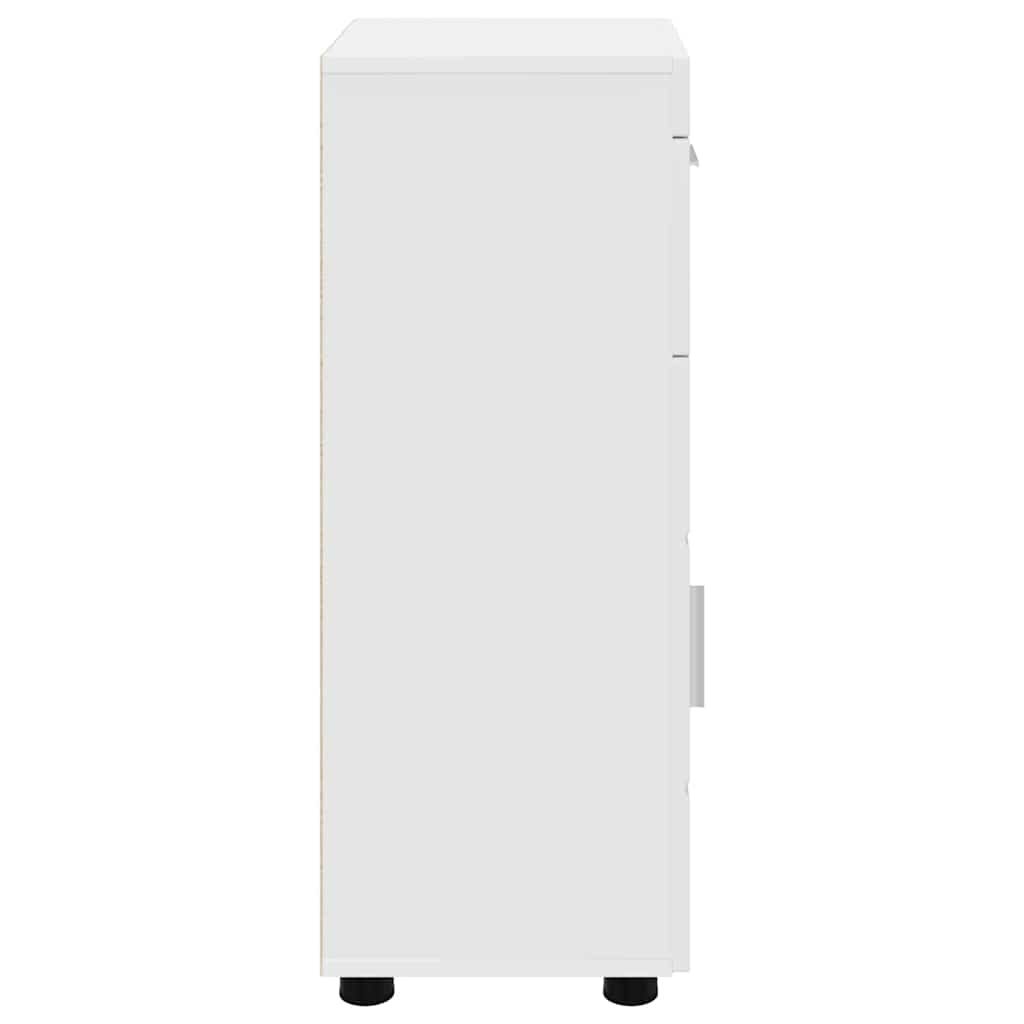 vidaXL Badkamer Kast TULUM Wit 37x31.5x82cm | 35% Korting!