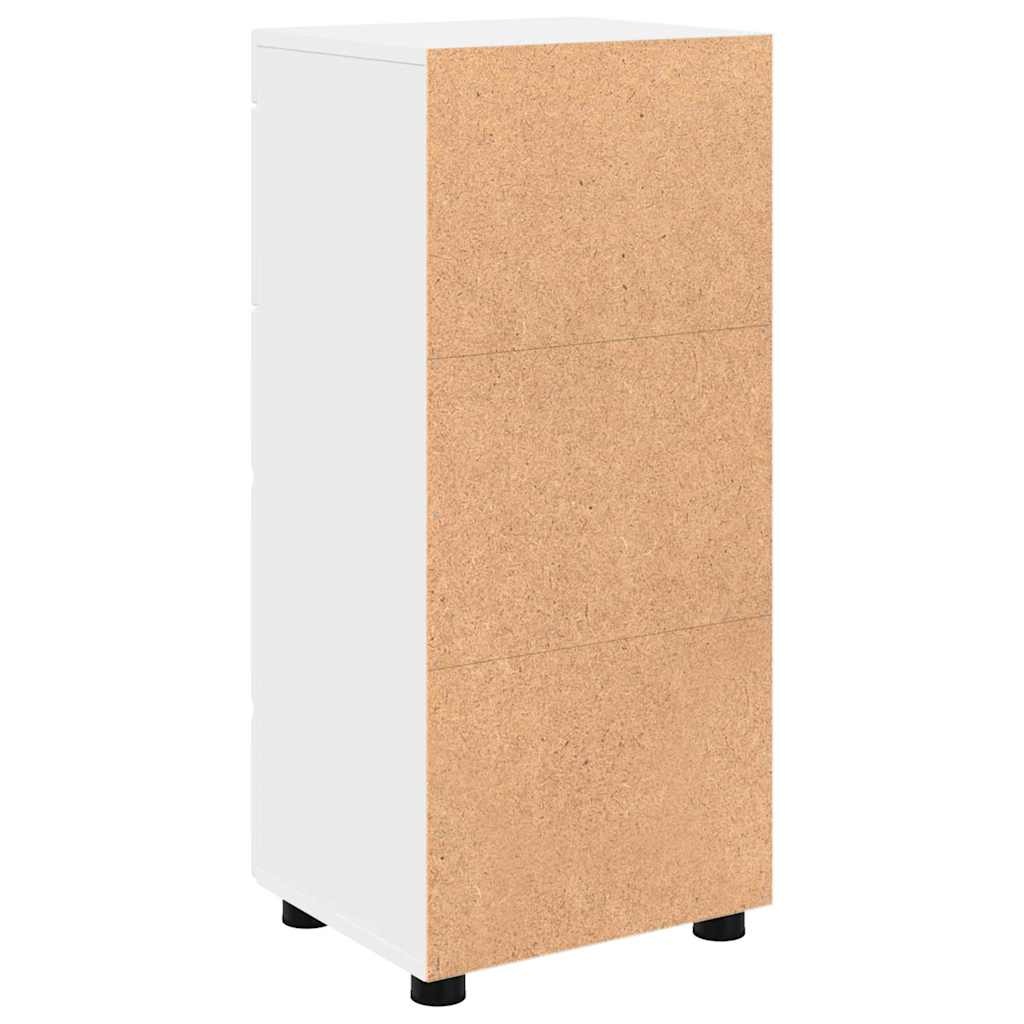 vidaXL Badkamer Kast TULUM Wit 37x31.5x82cm | 35% Korting!