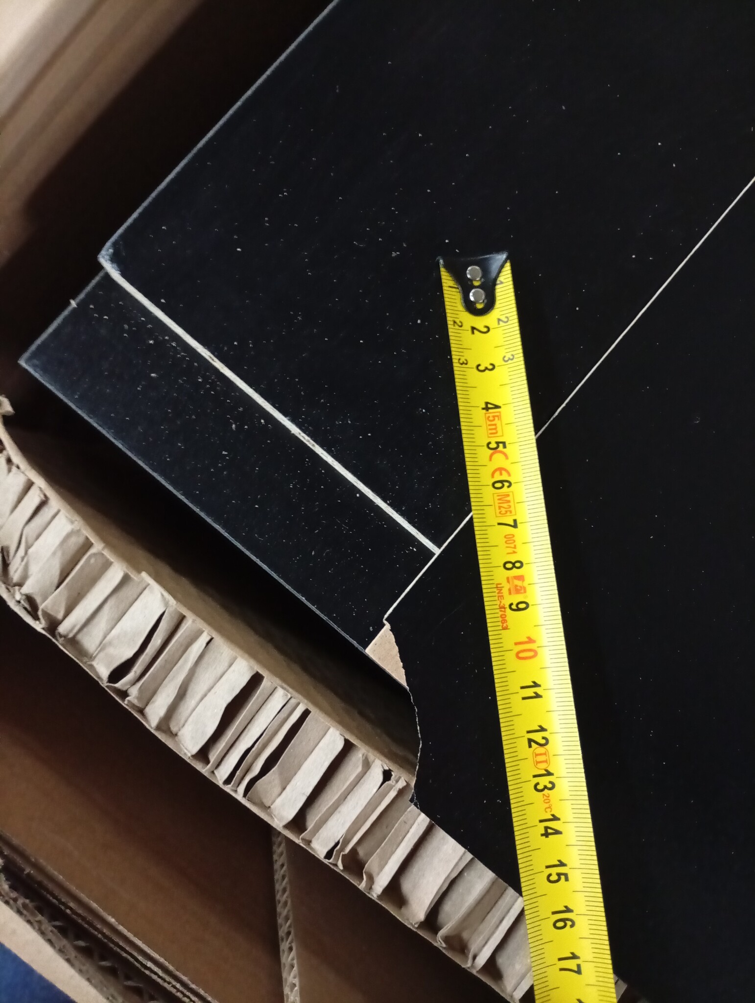 vidaXL Nachtkastjes 2 st met LED 60x35x40 cm Zwart - 60% Korting!