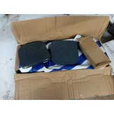 vidaXL Luifeldoek 350x250 cm (Blauw/Wit) - 60% Korting!