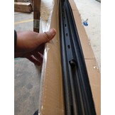 VidaXL Hondenhek Inklapbaar - 150 cm Vurenhout Zwart | 55% Korting