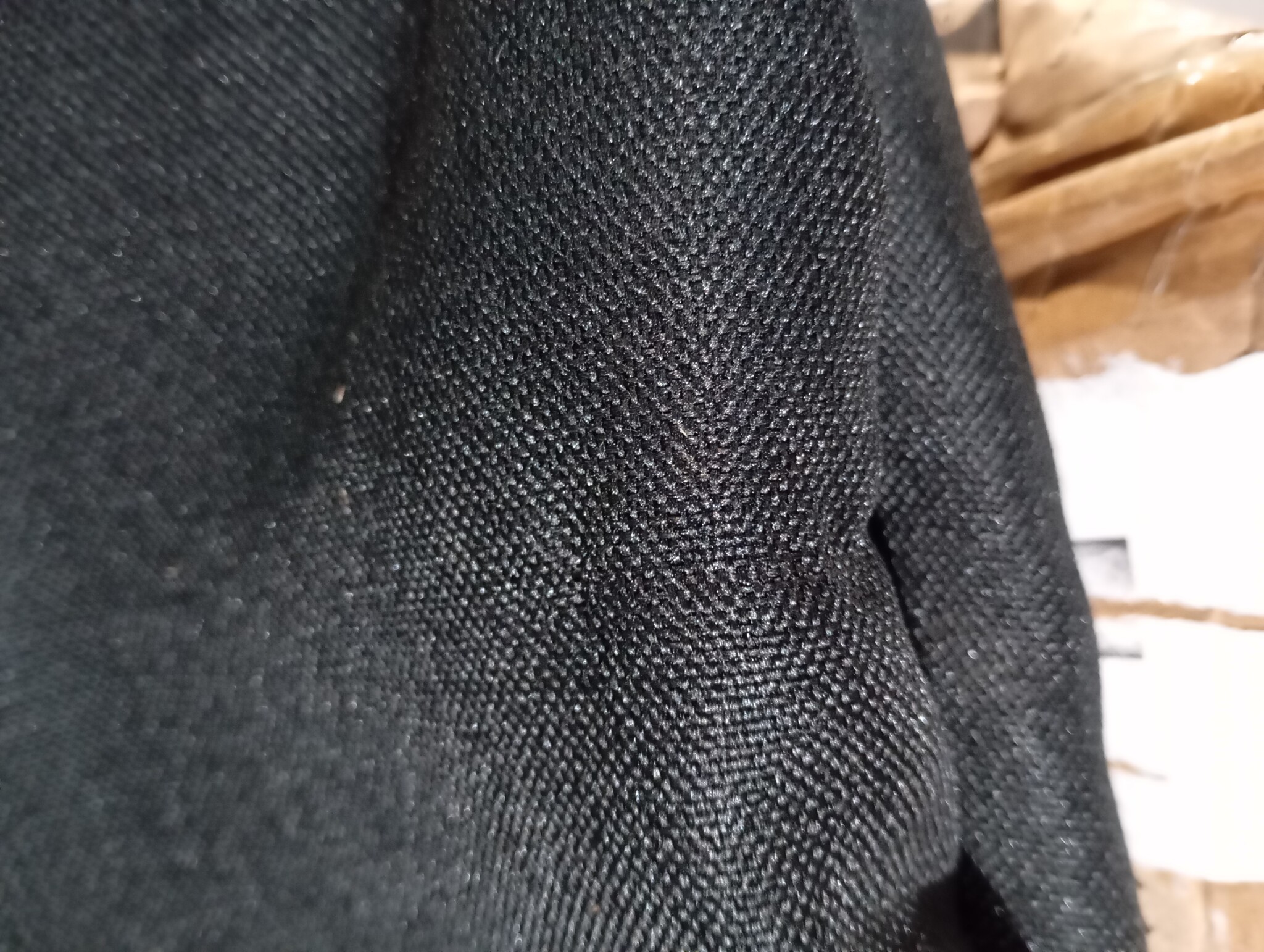 vidaXL Gordijn Linnen-Look Verduisterend Zwart (290x245 cm) - 60% Korting!