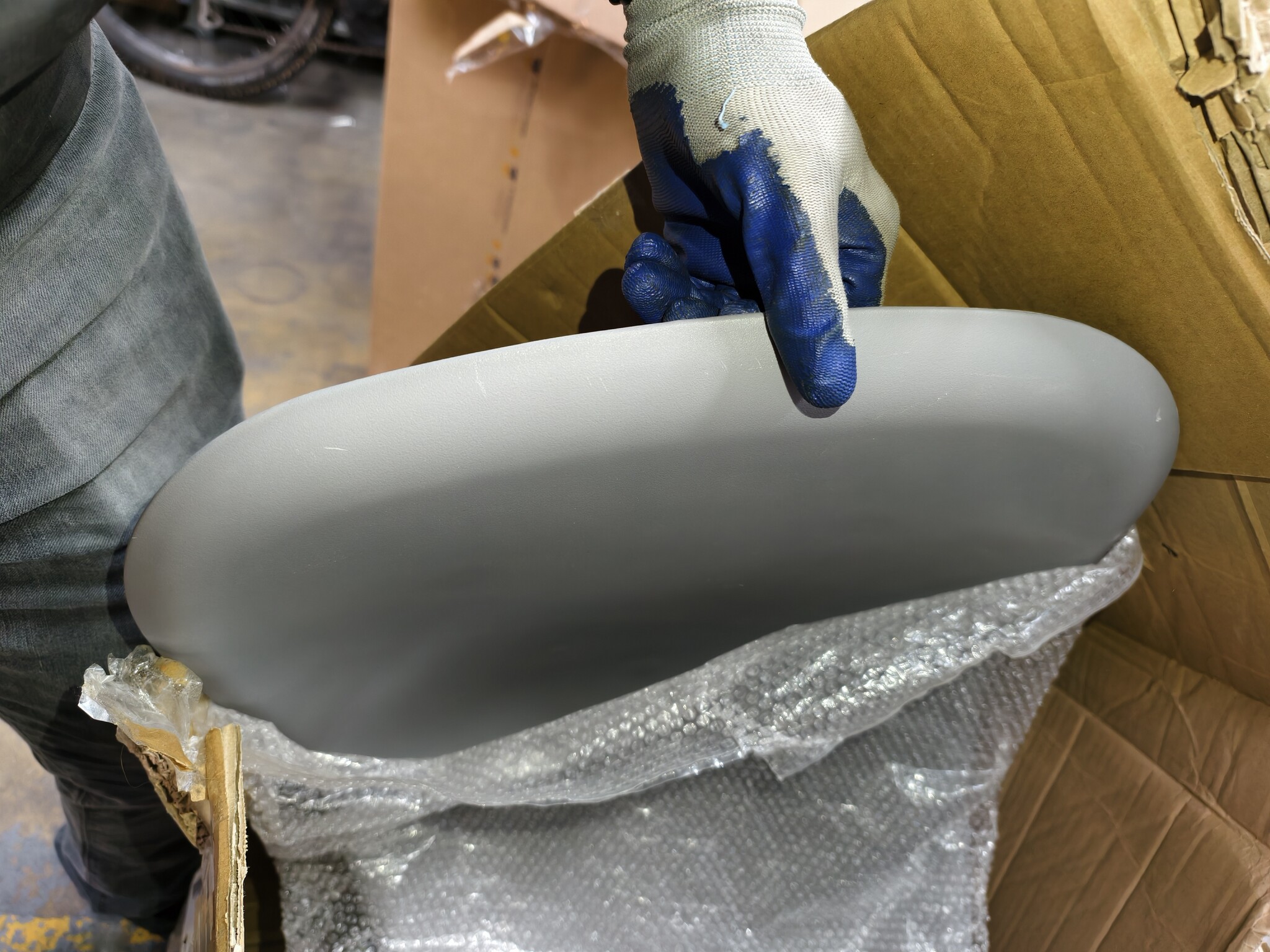 Eetkamerstoelen KITO - Set van 4 grijs - Met 35% korting!