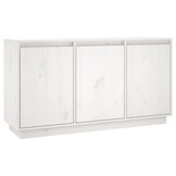 vidaXL Dressoir Grenenhout Wit - 55% Korting!