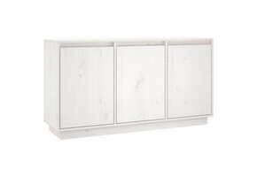 vidaXL Dressoir Grenenhout Wit - 55% Korting!