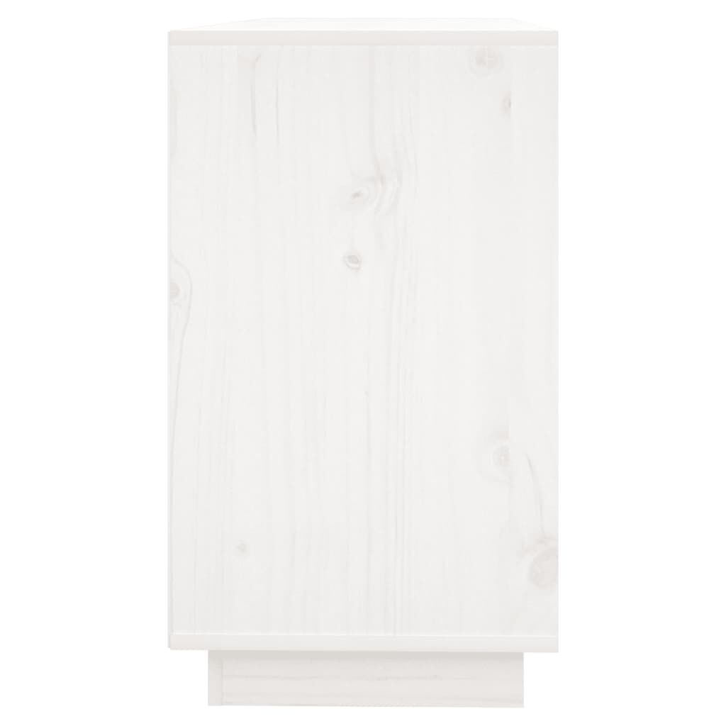 vidaXL Dressoir Grenenhout Wit - 55% Korting!