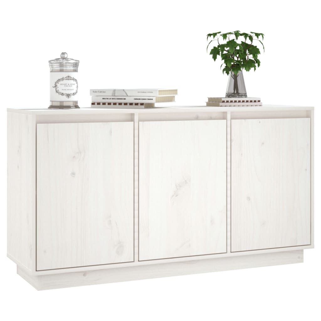 vidaXL Dressoir Grenenhout Wit - 55% Korting!