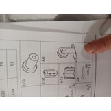 vidaXL Doos met onderdelen voor schuifdeur SKIEN 200 cm staal zwart