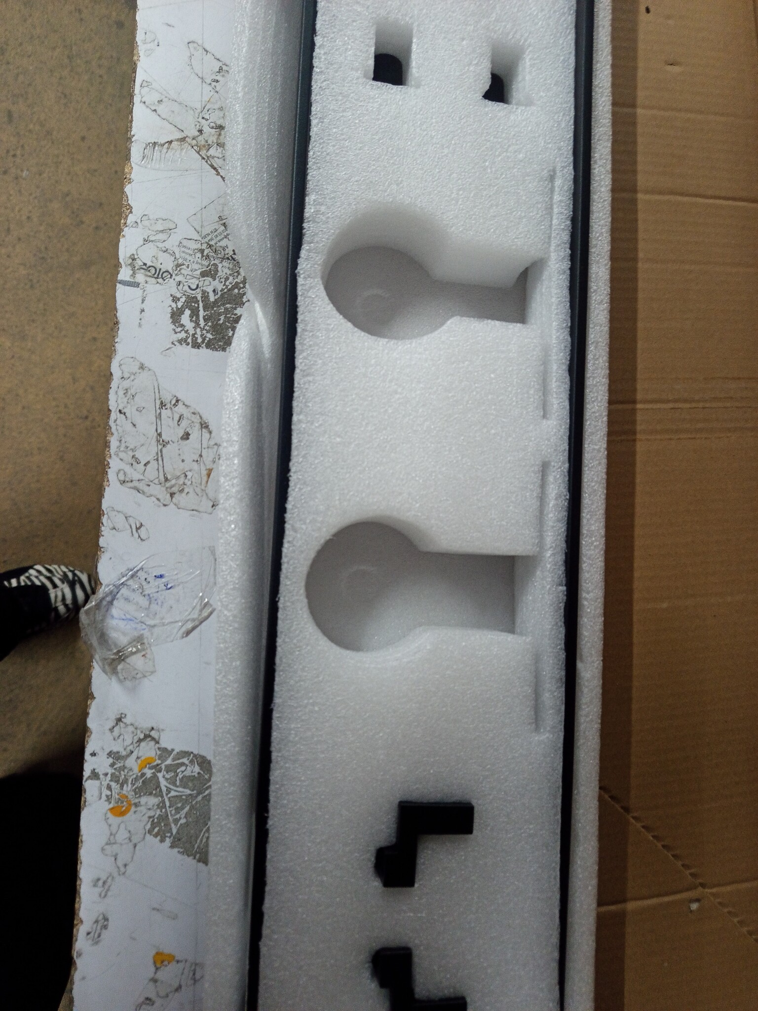 vidaXL Doos met onderdelen voor schuifdeur SKIEN 200 cm staal zwart