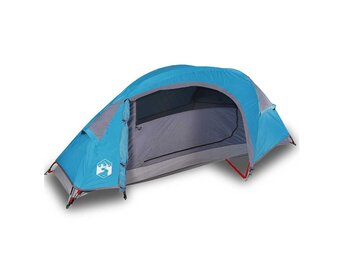 vidaXL Koepeltent 1-persoons Blauw - 35% Korting!