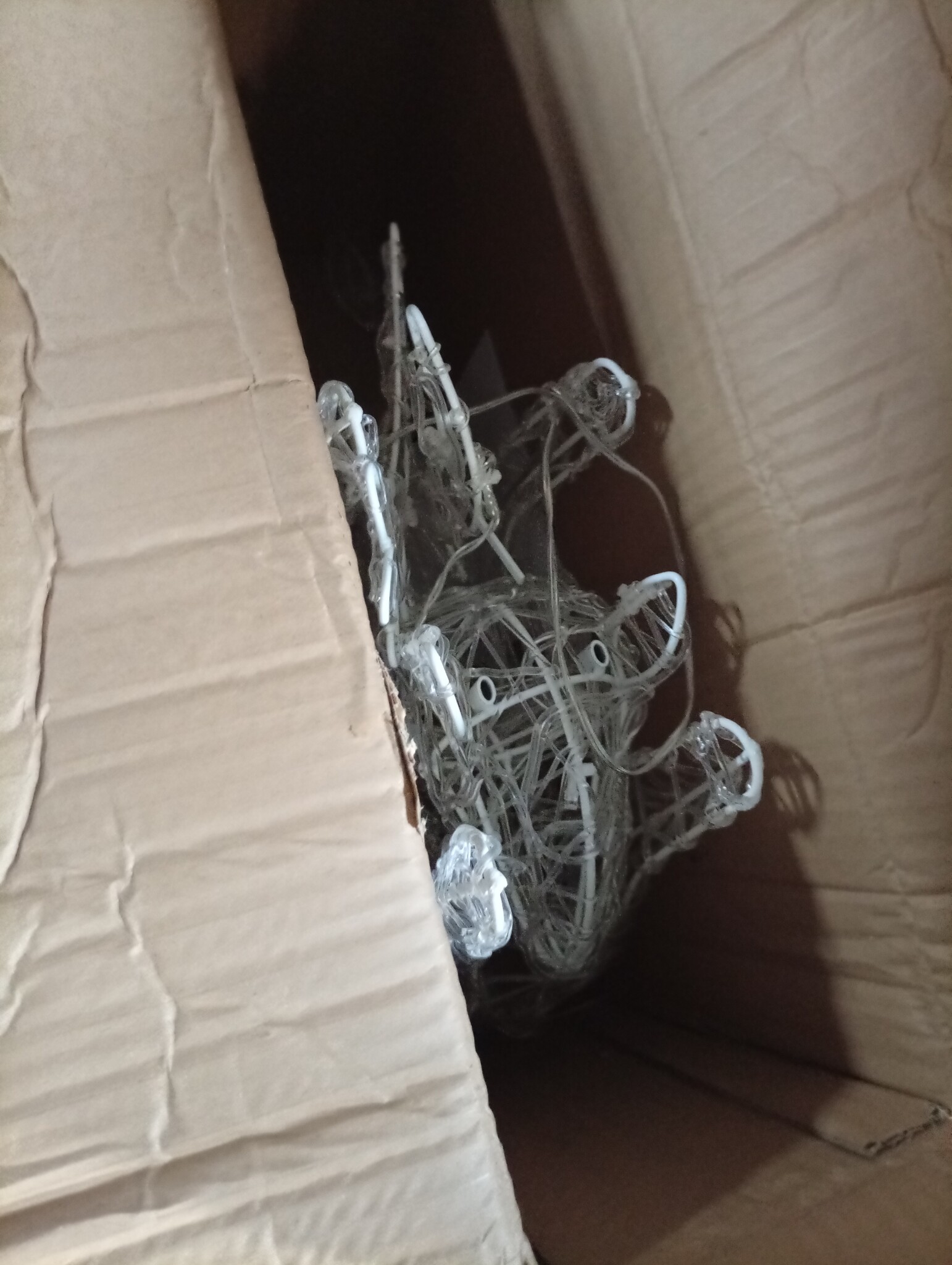 vidaXL Kerstrendieren 2 st 80 LED's acryl warmwit