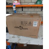 vidaXL Elektrische Fauteuil Stof Lichtgrijs - 50% Korting!