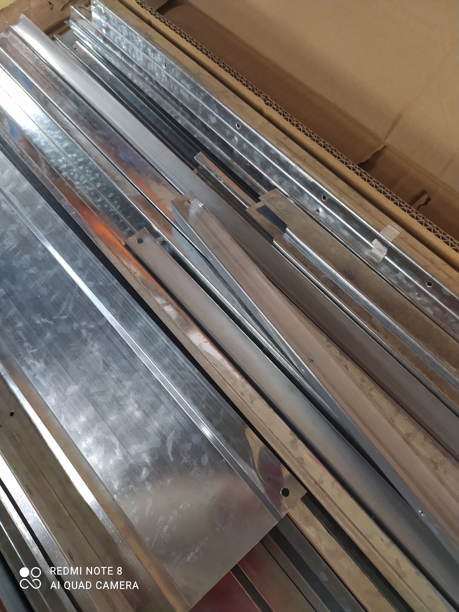 vidaXL Tuinschuur 225x89x161cm Staal Bruin - 60% Korting!