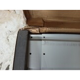 vidaXL Hondenhok met ren - 214x253x181 cm - Antraciet - Nu 55% Korting!