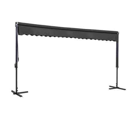 vidaXL Vrijstaande Luifel 500x300 cm Antraciet - 30% Korting!