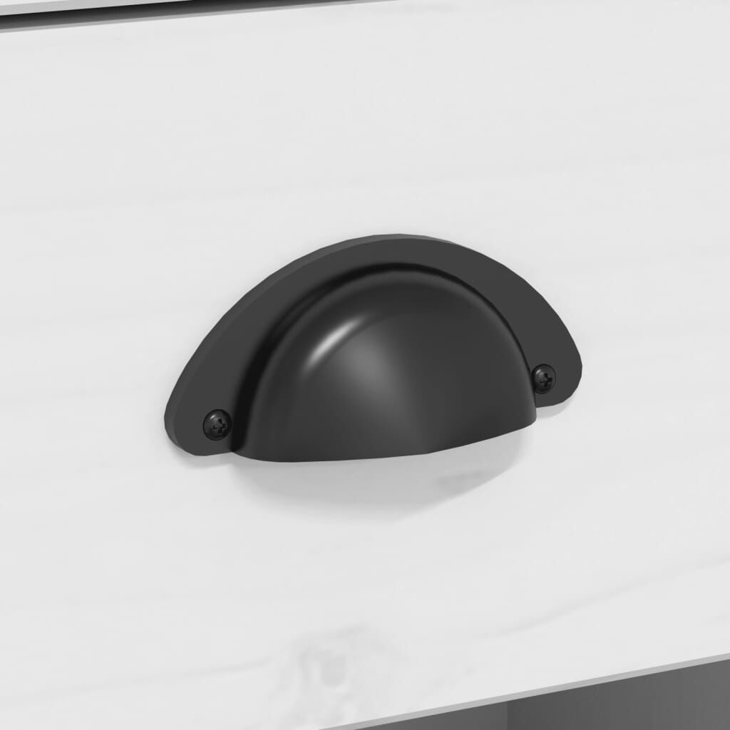 vidaXL Dressoir BODO Grenenhout Wit - 30% Korting