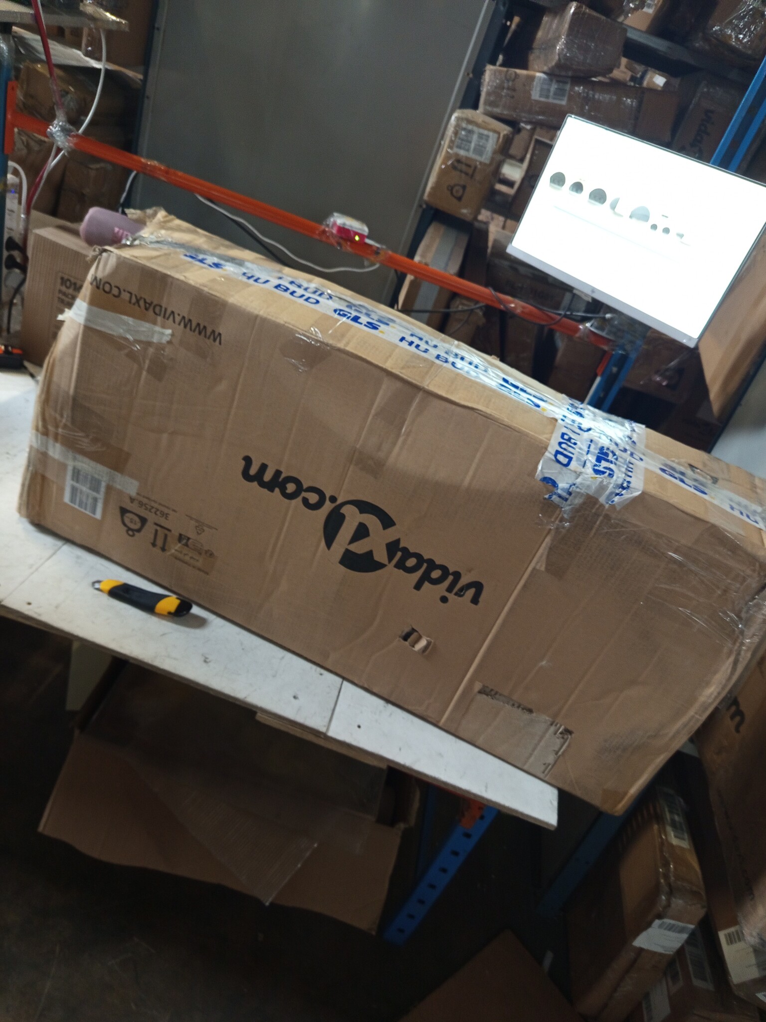 vidaXL Loungebed met Luifel & Kussens (Poly Rattan) - 55% Korting!