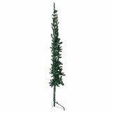 VidaXL Half Kunstkerstboom 180cm Groen - 35% Korting!