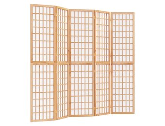 vidaXL Kamerscherm 5 panelen Japanse stijl - 41% korting