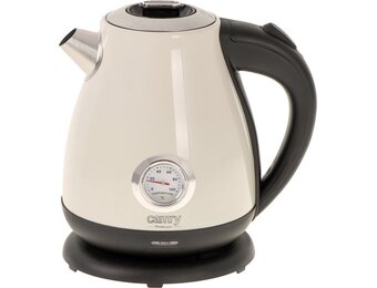 Camry CR 1344 - Waterkoker met thermometer - 1.7 liter - Crème