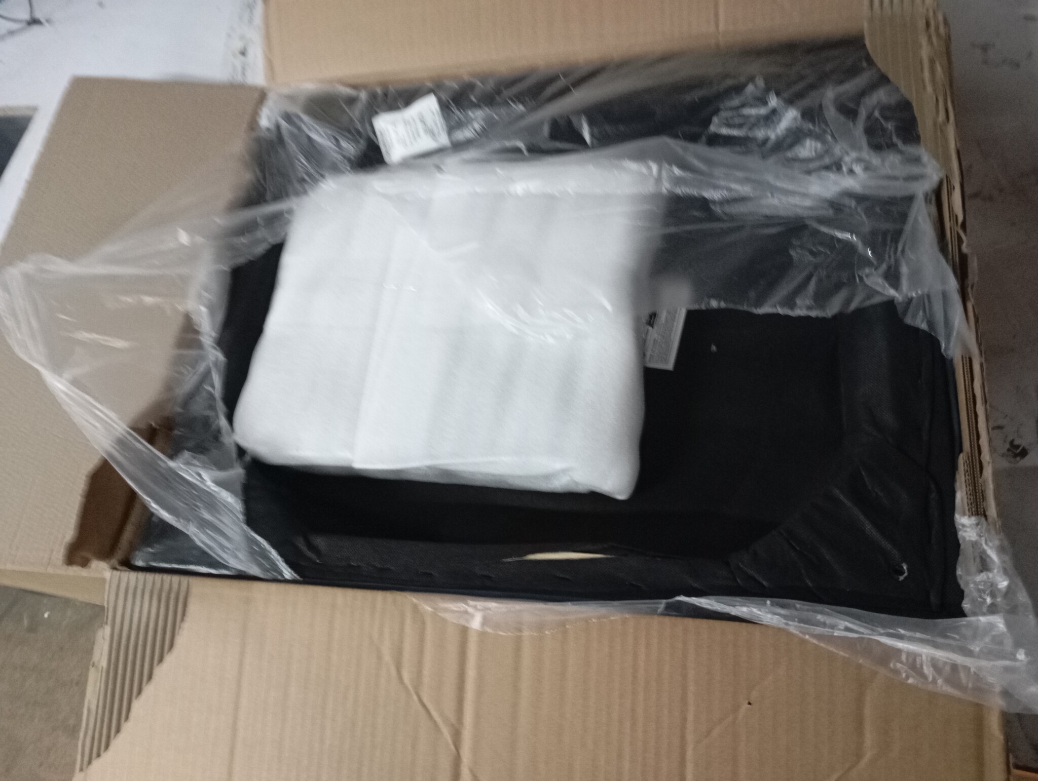 vidaXL Voetenbank Blauw Fluweel - 70% Korting