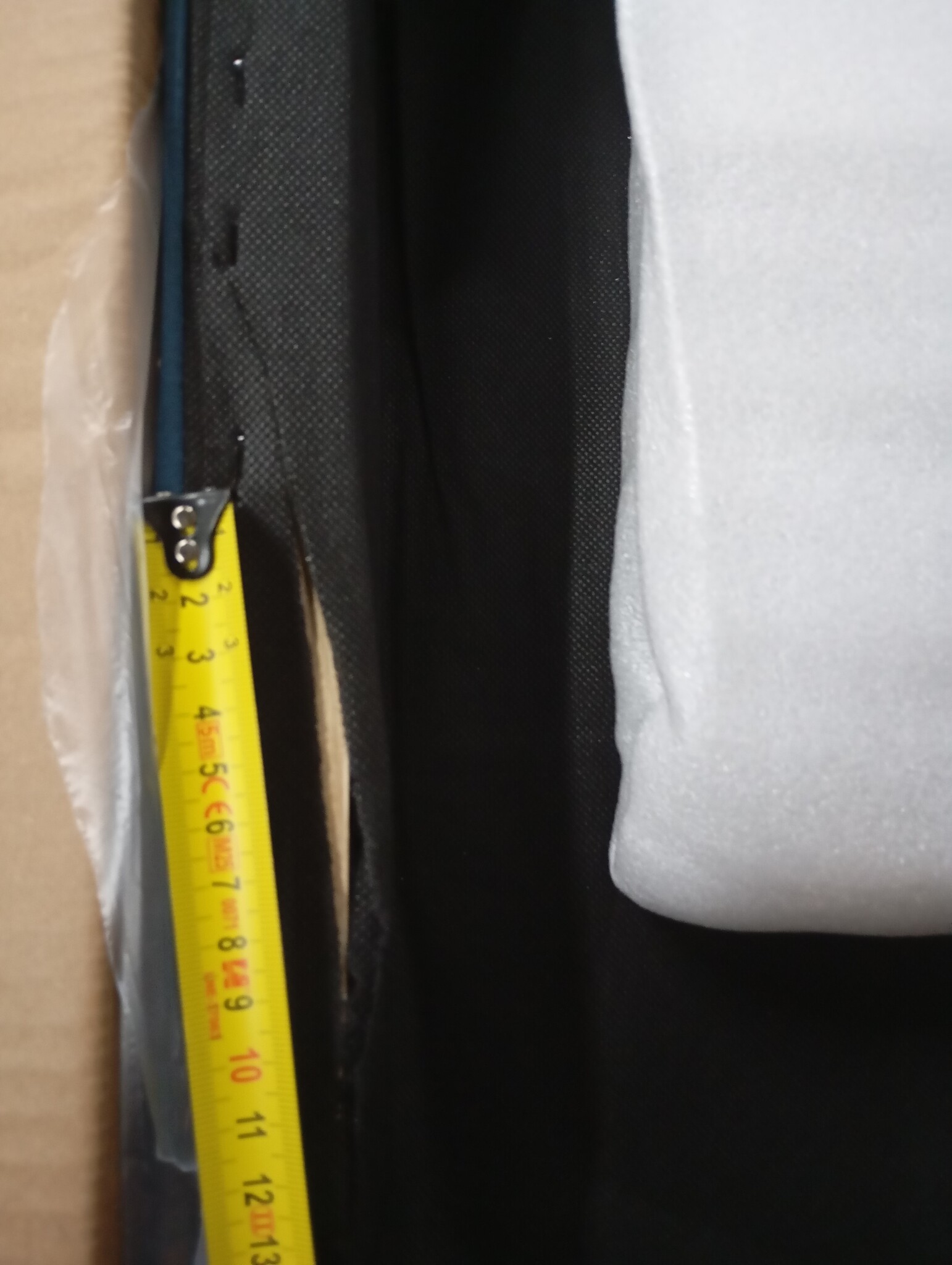 vidaXL Voetenbank Blauw Fluweel - 70% Korting