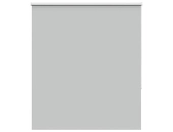 vidaXL Verduisterend Rolgordijn - 135x130 cm - Lichtgrijs - 35% Korting!