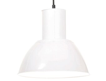 vidaXL Hanglamp Rond 28,5cm Wit - Refurbished (67% Korting)
