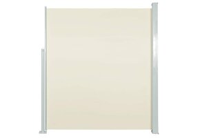 vidaXL Tuinscherm Uittrekbaar 100x500 cm Crème - 62% Korting!