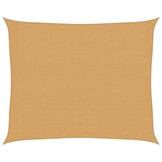 vidaXL Zonnezeil 2,5x3m HDPE Zandkleurig - 53% Korting!