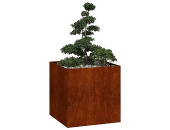 vidaXL Plantenbak Roestig 80x80x80cm - Nu 35% Korting!