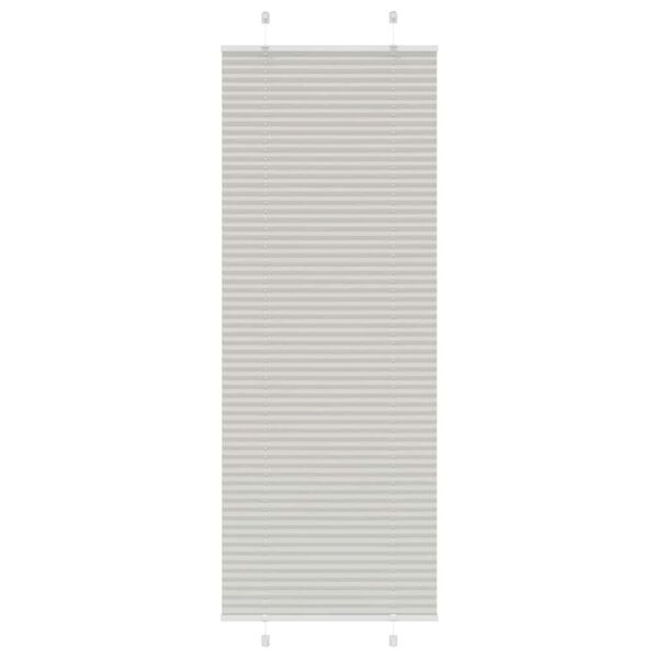 vidaXL Plissé Gordijn 80x200cm Lichtgrijs - 59% Korting!