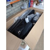 vidaXL Eetkamerstoelen (4 st.) - Fluweel Zwart - 60% Korting