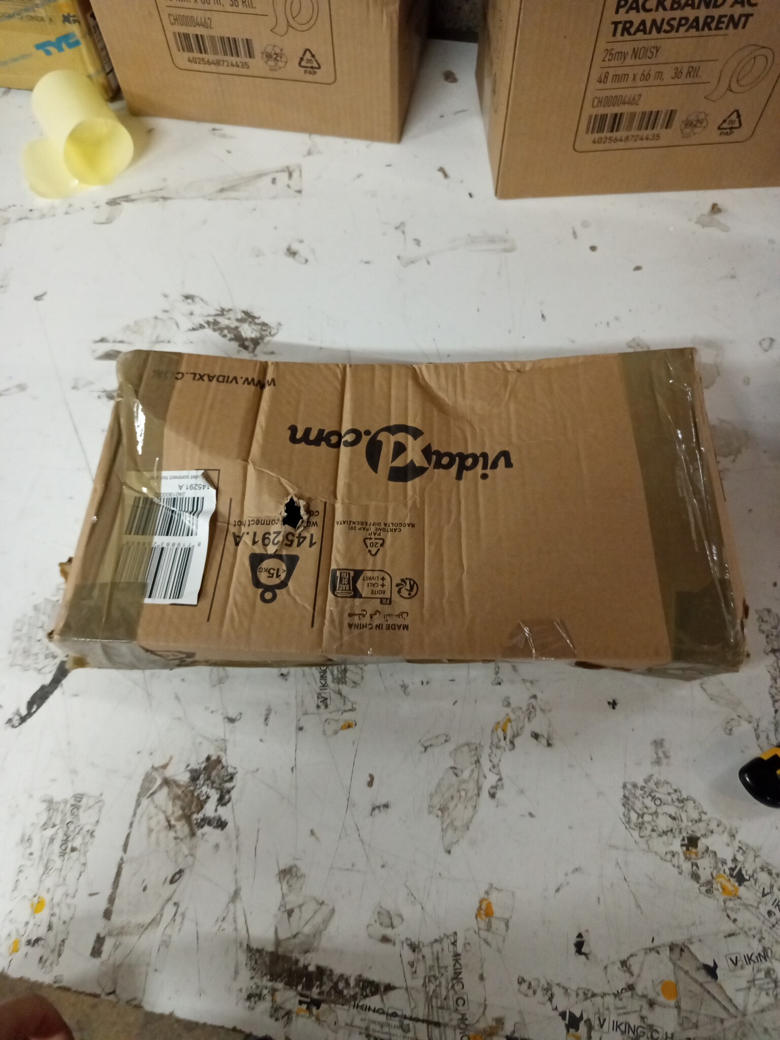 vidaXL Ligbed Inklapbaar - Oxford Stof & Staal - Rood (74% Korting!)