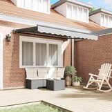 vidaXL Zijde Frame Antraciet 3x2m - 43% Korting!