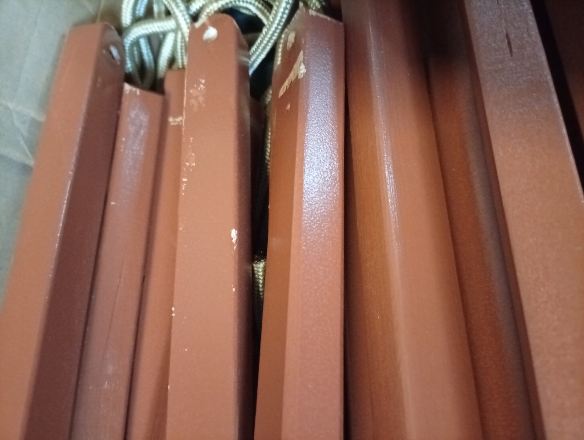 vidaXL Parasol (60% Korting) - Hout, 300x300cm Terracotta