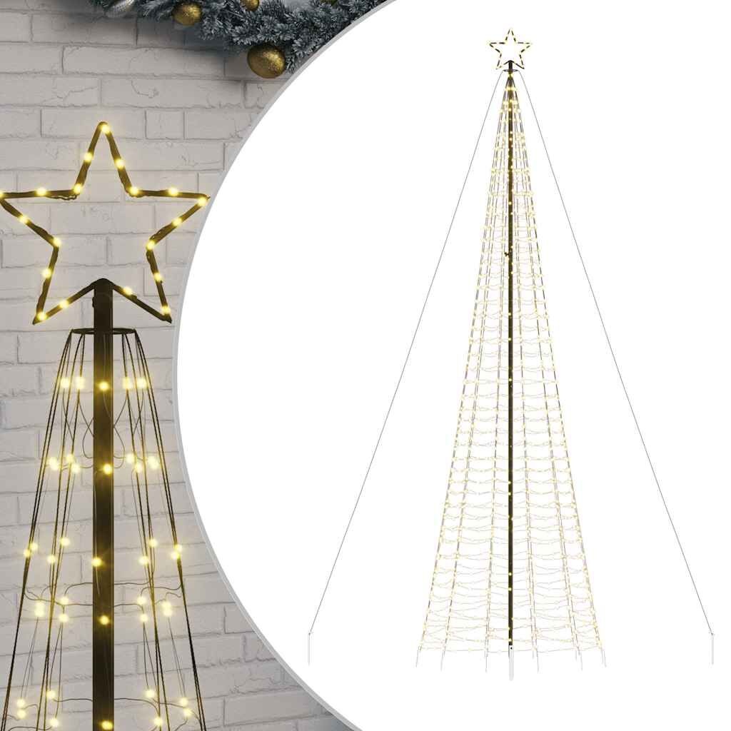 vidaXL LED-kerstboom 500cm | 1534 LEDs Warm Wit | 55% Korting