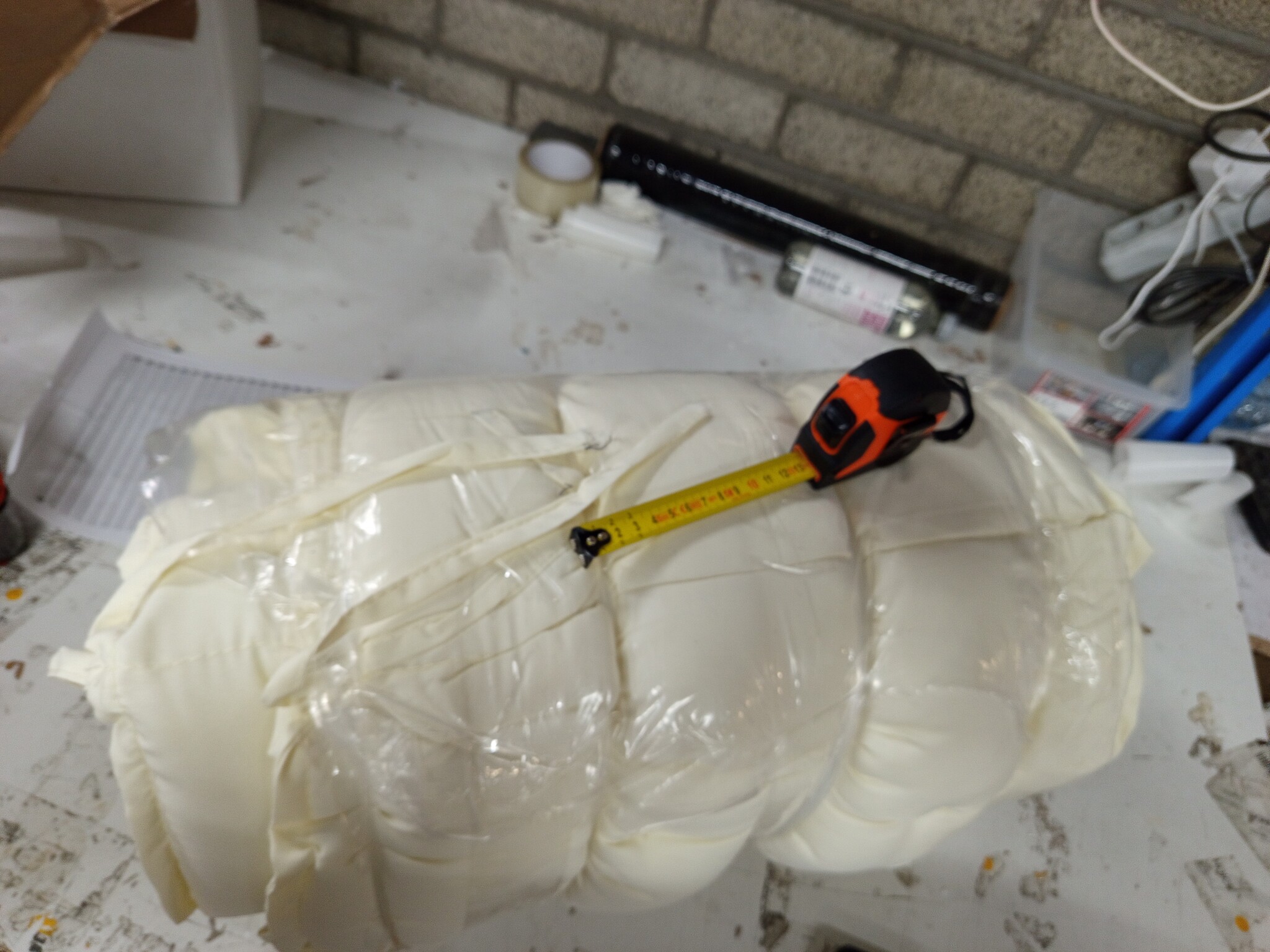 vidaXL Stoelkussens (2x) - Crème Oxford Stof - 64% Korting