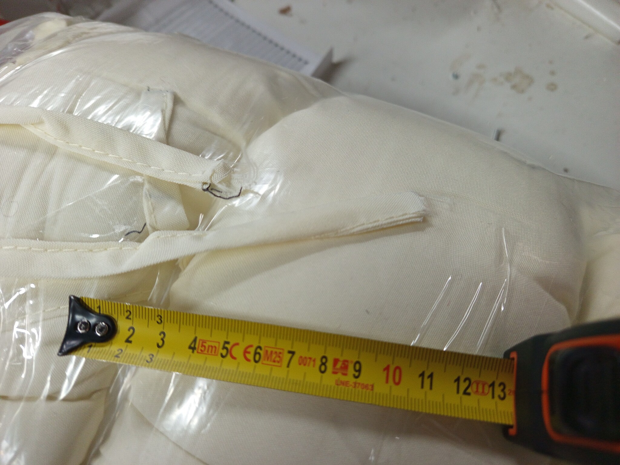 vidaXL Stoelkussens (2x) - Crème Oxford Stof - 64% Korting