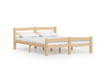 vidaXL Bedframe Grenenhout 120x200 cm - Nu met 35% Korting!