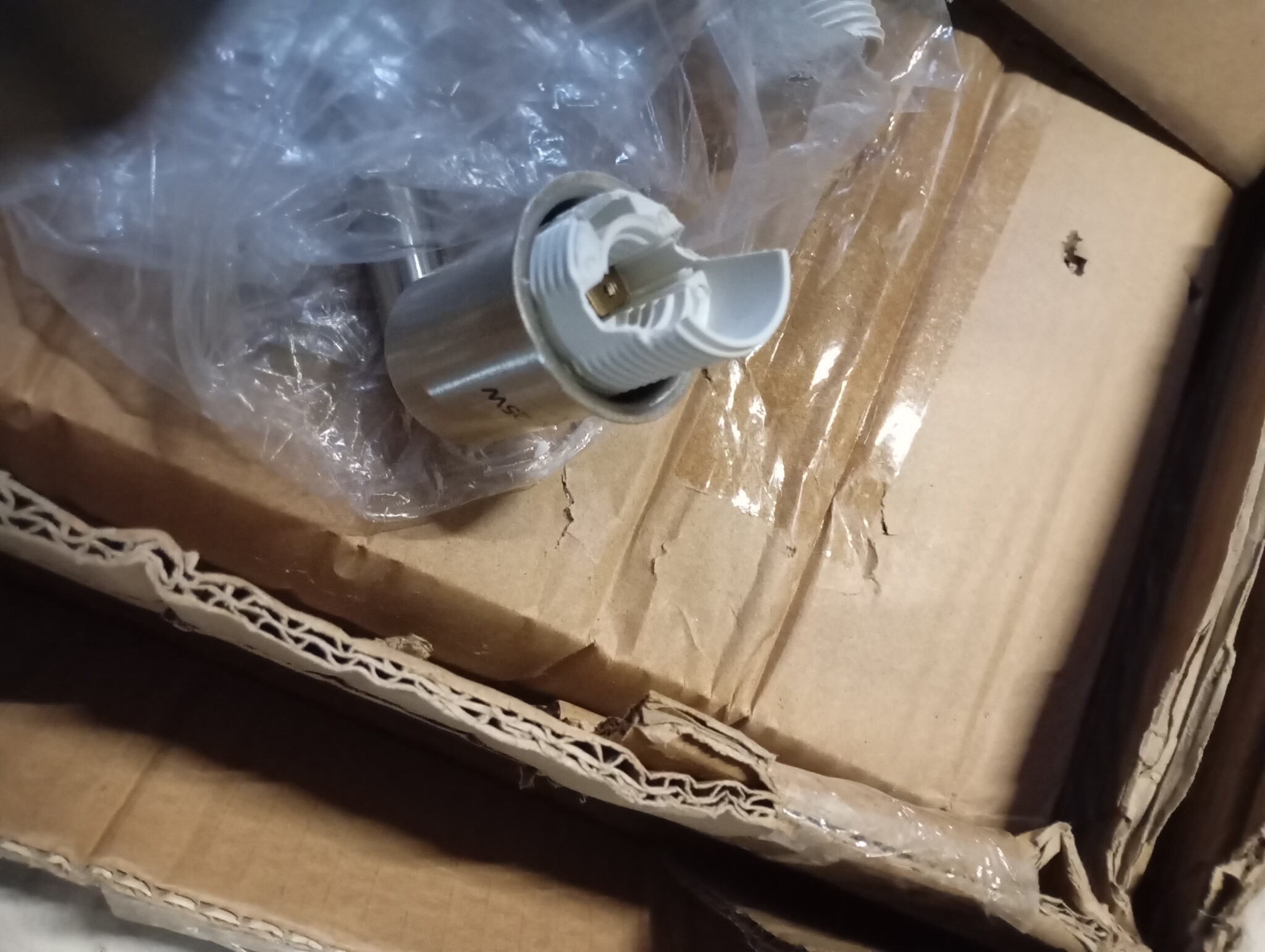 vidaXL Staande Lamp 5xE14 200cm Zilver - 60% Korting