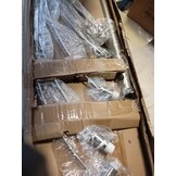 vidaXL Staande Lamp 5xE14 200cm Zilver - 60% Korting