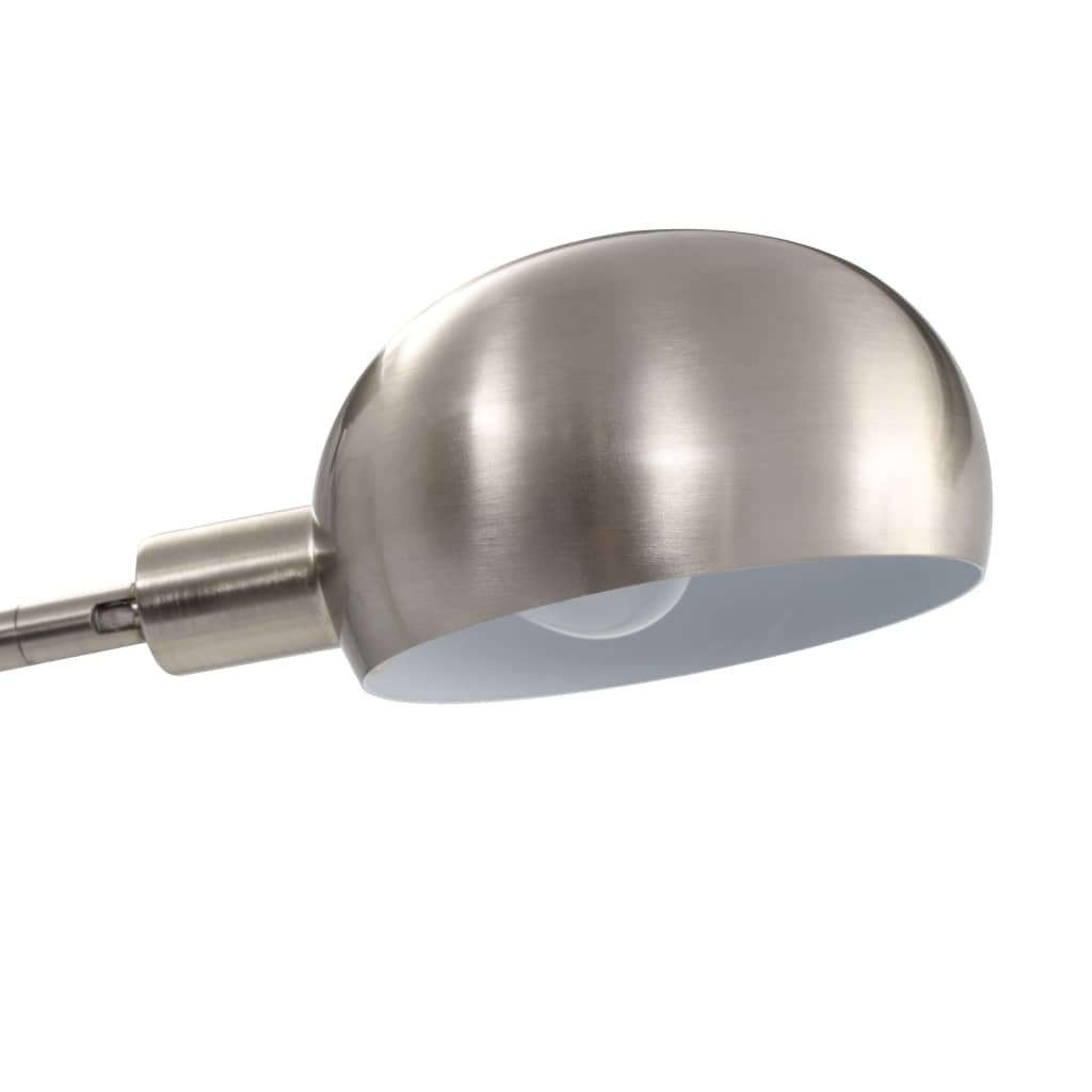 vidaXL Staande Lamp 5xE14 200cm Zilver - 60% Korting