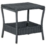 vidaXL Tuintafel Poly Rattan - 35% Korting!