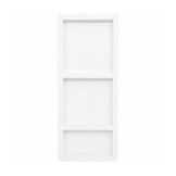 vidaXL Douchenis 41x99x9 cm Hoogglans Wit - 69% Korting