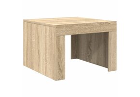 VidaXL Salontafel 50x50x35cm Sonoma Eiken | 55% Korting