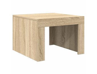 VidaXL Salontafel 50x50x35cm Sonoma Eiken | 55% Korting